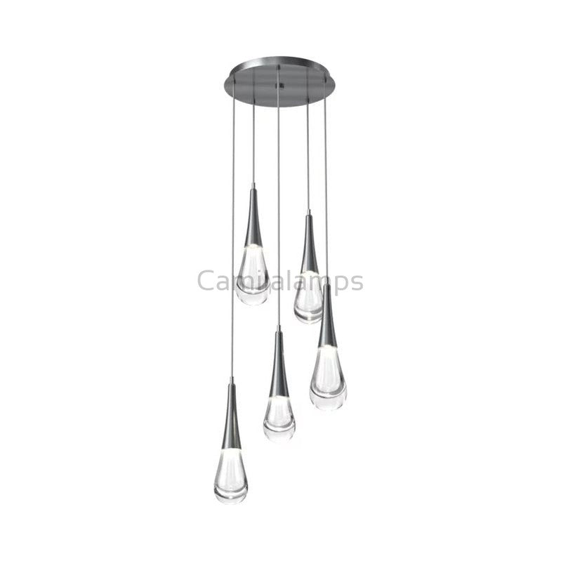Dolores Round Chandelier - Camilalamps - Ca-1LRRC-16