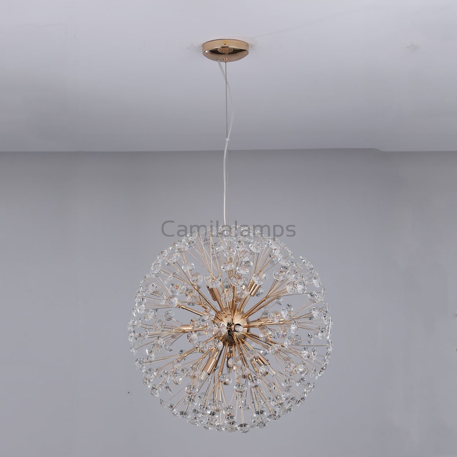 Dominic Modern Crystal Spherical Pendant Light - Camilalamps - CAM - DO - 01