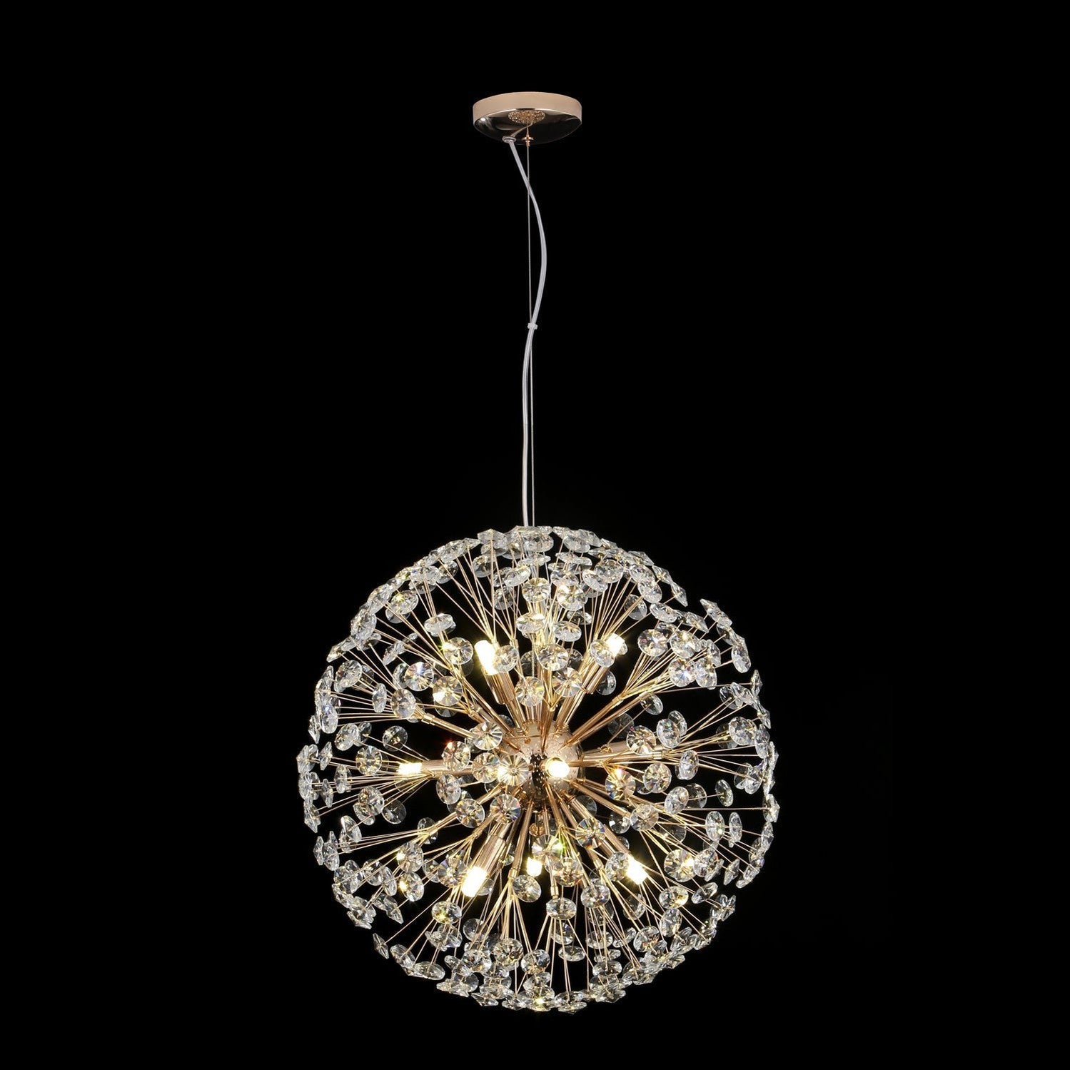 Dominic Modern Crystal Spherical Pendant Light - Camilalamps - CAM - DO - 01