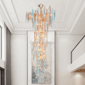 Dora Colorful Crystal Staircase Chandelier - Camilalamps - ILM0521