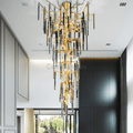 Dora Colorful Crystal Staircase Chandelier - Camilalamps - ILC0521