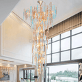 Dora Colorful Crystal Staircase Chandelier - Camilalamps - ILC0521