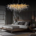 Doris Crystal Rectangular Branch Chandelier L45