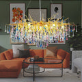 Doris Rain Crystal Branch Chandelier 54