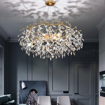 Doris Round Modern Branch Chandeliers - Camilalamps - Ca-1B-119