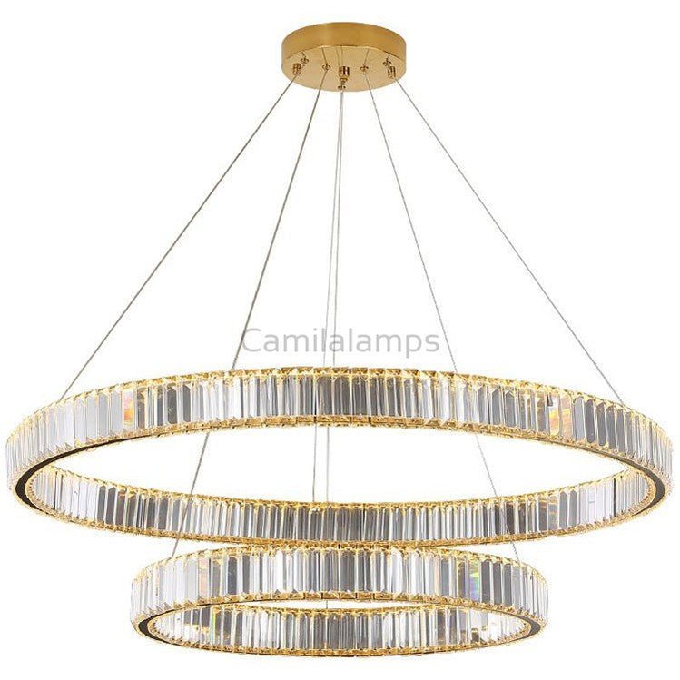 Doro Crystal Round Chandelier - Camilalamps - Ca-1a-1439