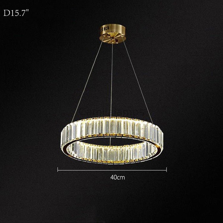 Doro Crystal Round Chandelier - Camilalamps - CA - A - 429