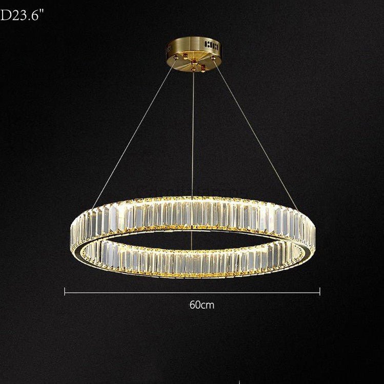 Doro Crystal Round Chandelier - Camilalamps - Ca-1a-1431