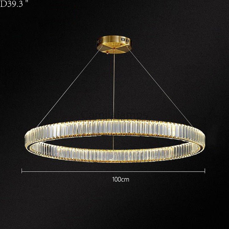 Doro Crystal Round Chandelier - Camilalamps - CA - A - 433