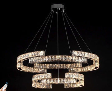 Double Layer Crystal Chandelier (Customized) - Camilalamps - CAA - 10015A3