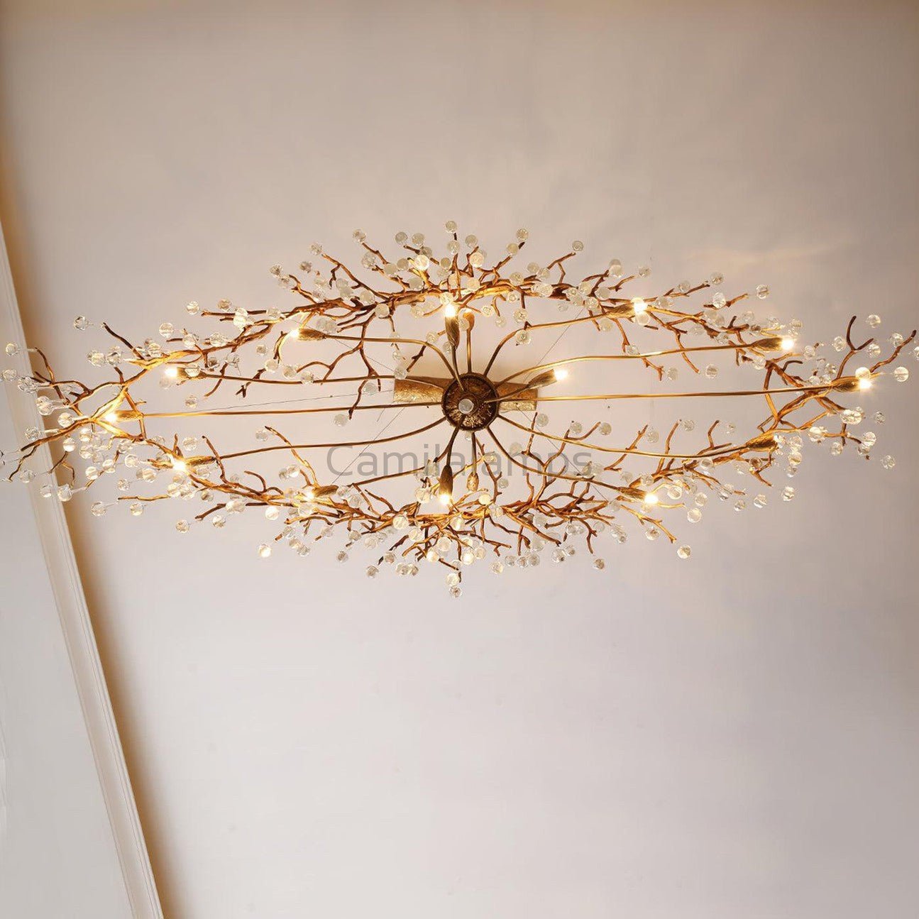Drios Raindrop Chandelier - Camilalamps - Caa-110015a6