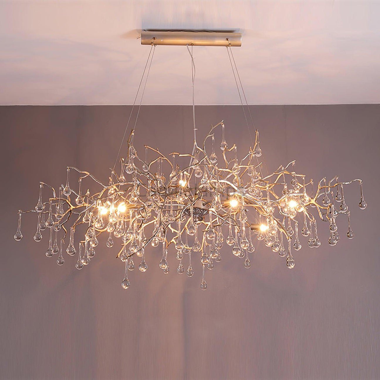 Drios Raindrop Chandelier - Camilalamps - Caa-110015a4