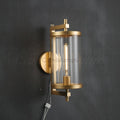 Drusilla Modern Outdoor Round Porch Wall Sconce - Camilalamps - CAM1668