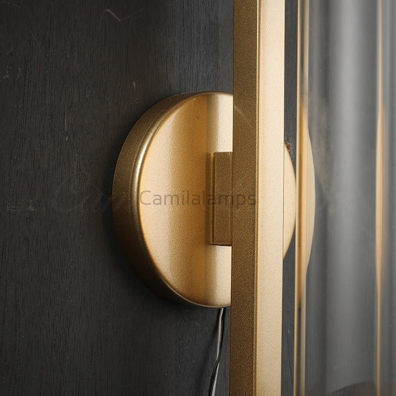 Drusilla Modern Outdoor Round Porch Wall Sconce - Camilalamps - CAM1668