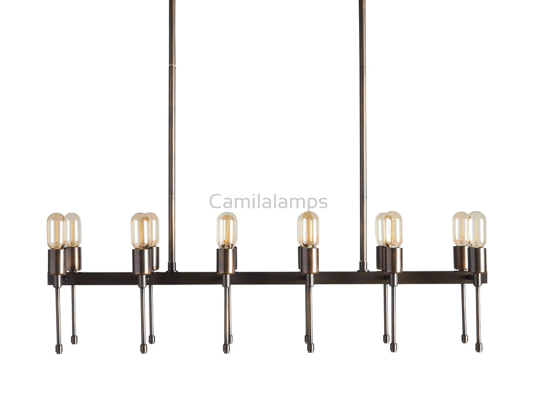 Dyer Linear Chandelier - Camilalamps - Ca-17198H230