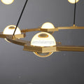 Eclatamt Planet Modern Round Chandelier - Camilalamps - CAM1434