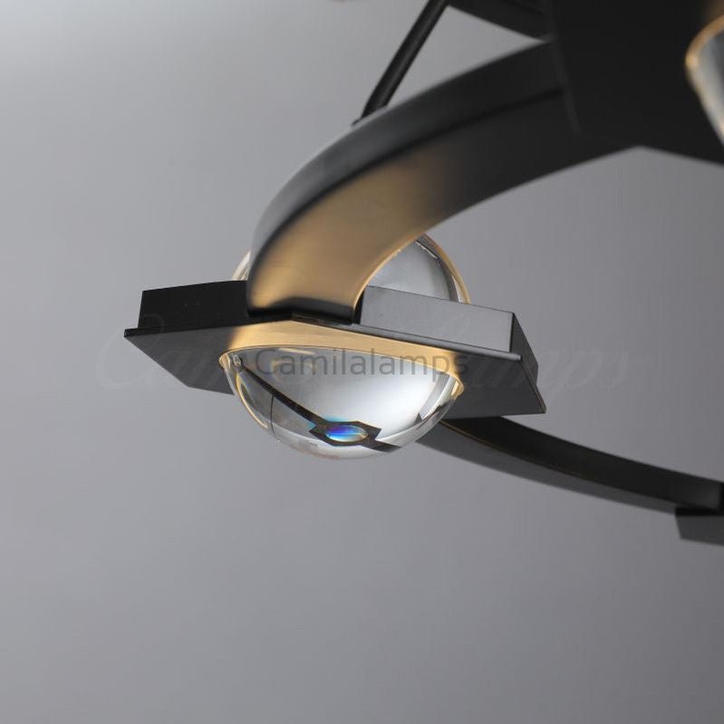 Eclatamt Planet Modern Round Chandelier - Camilalamps - CAM1434