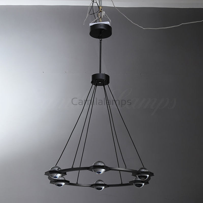 Eclatamt Planet Modern Round Chandelier - Camilalamps - CAM1434