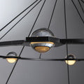 Eclatamt Planet Modern Round Two - Tier Chandelier - Camilalamps - CAM1437
