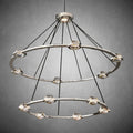 Eclatamt Planet Modern Round Two - Tier Chandelier - Camilalamps - CAM1438