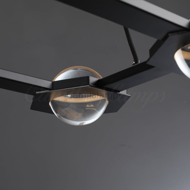 Eclatamt Planet Rectangular Chandelier 54", 72" - Camilalamps - CAM1446