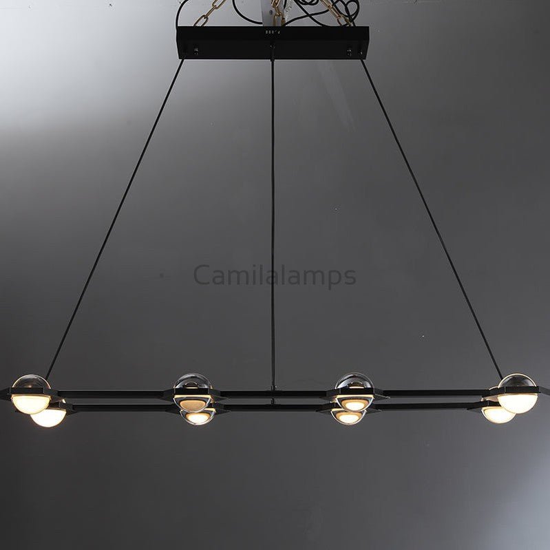 Eclatamt Planet Rectangular Chandelier 54", 72" - Camilalamps - CAM1442
