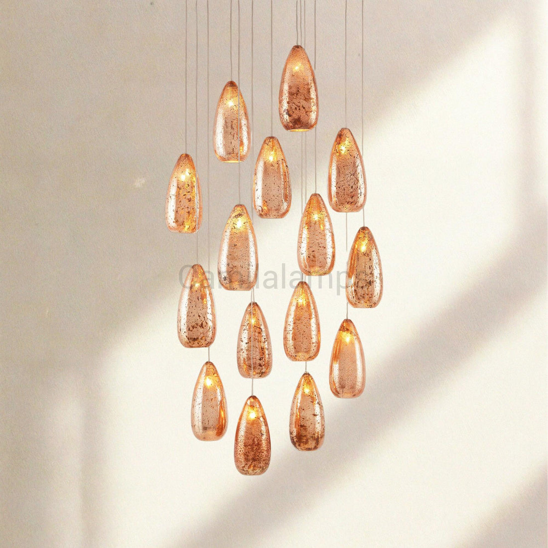 Edda Round Chandelier - Camilalamps - CA-Rdda-Round-1