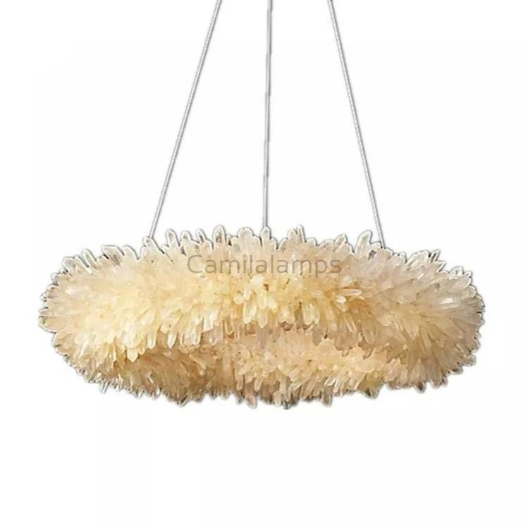 Edeline Crystal Halo Chandelier - Camilalamps - Ca-1C-188