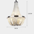 Eldorado Luxury Aluminum Chain Tassel Chandelier - Camilalamps - CA - A - 004