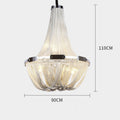 Eldorado Luxury Aluminum Chain Tassel Chandelier - Camilalamps - Ca-1a-1004