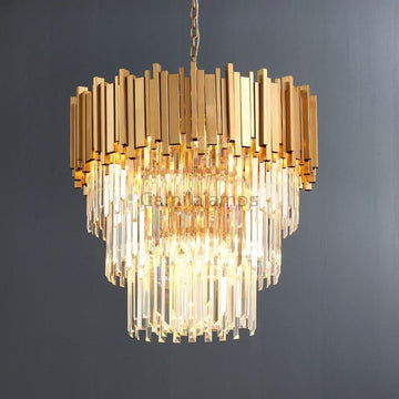 Elian Kaia Crystal Pendant Chandelier - Camilalamps - CA - A - 685