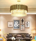 Elian Round Crystal Chandelier - Camilalamps - Ca-1a-1695