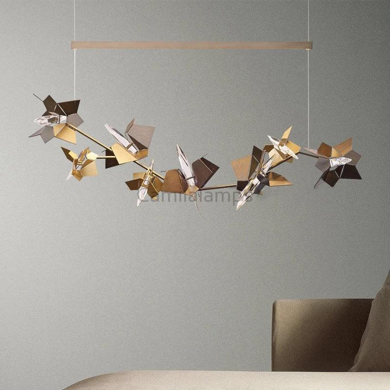 Elva Art Deco Crystal Chandelier - Camilalamps - ILC0391