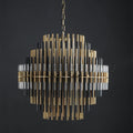 Emila Industrial Metal Tube Chandelier For Living Room - Camilalamps - CAM1206