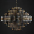 Emila Industrial Metal Tube Chandelier For Living Room - Camilalamps - CAM1206
