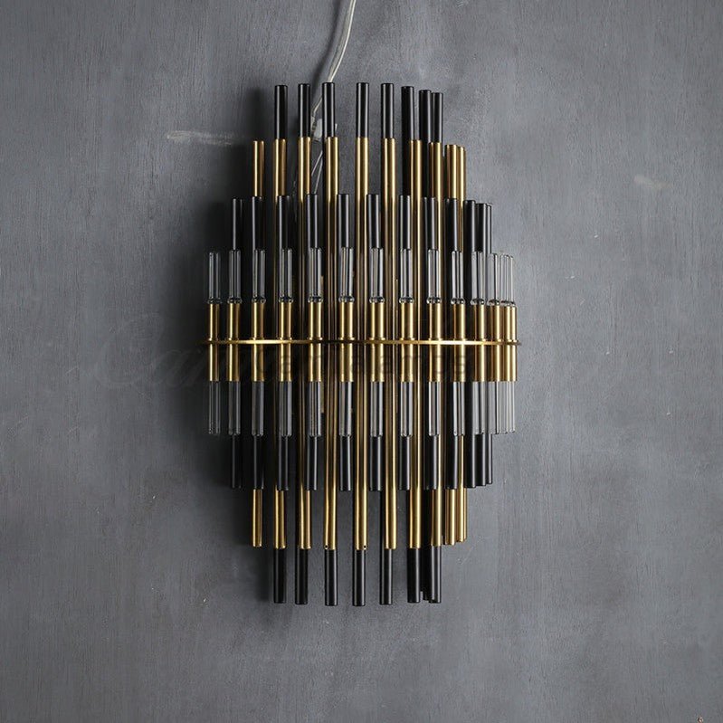 Emila Modern Industrial Metal Tube Wall Sconces - Camilalamps - CAM1207