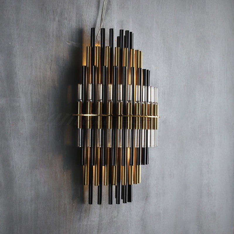 Emila Modern Industrial Metal Tube Wall Sconces - Camilalamps - CAM1207