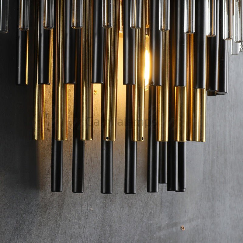 Emila Modern Industrial Metal Tube Wall Sconces - Camilalamps - CAM1207