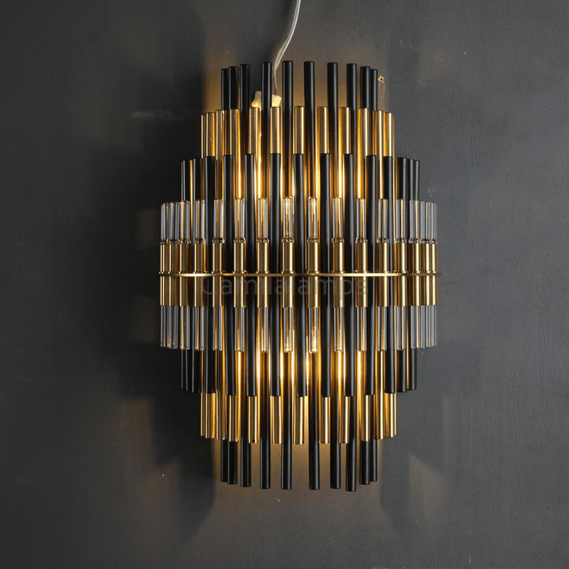 Emila Modern Industrial Metal Tube Wall Sconces - Camilalamps - CAM1207