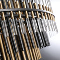 Emile Industrial Wind Round Chandelier 24