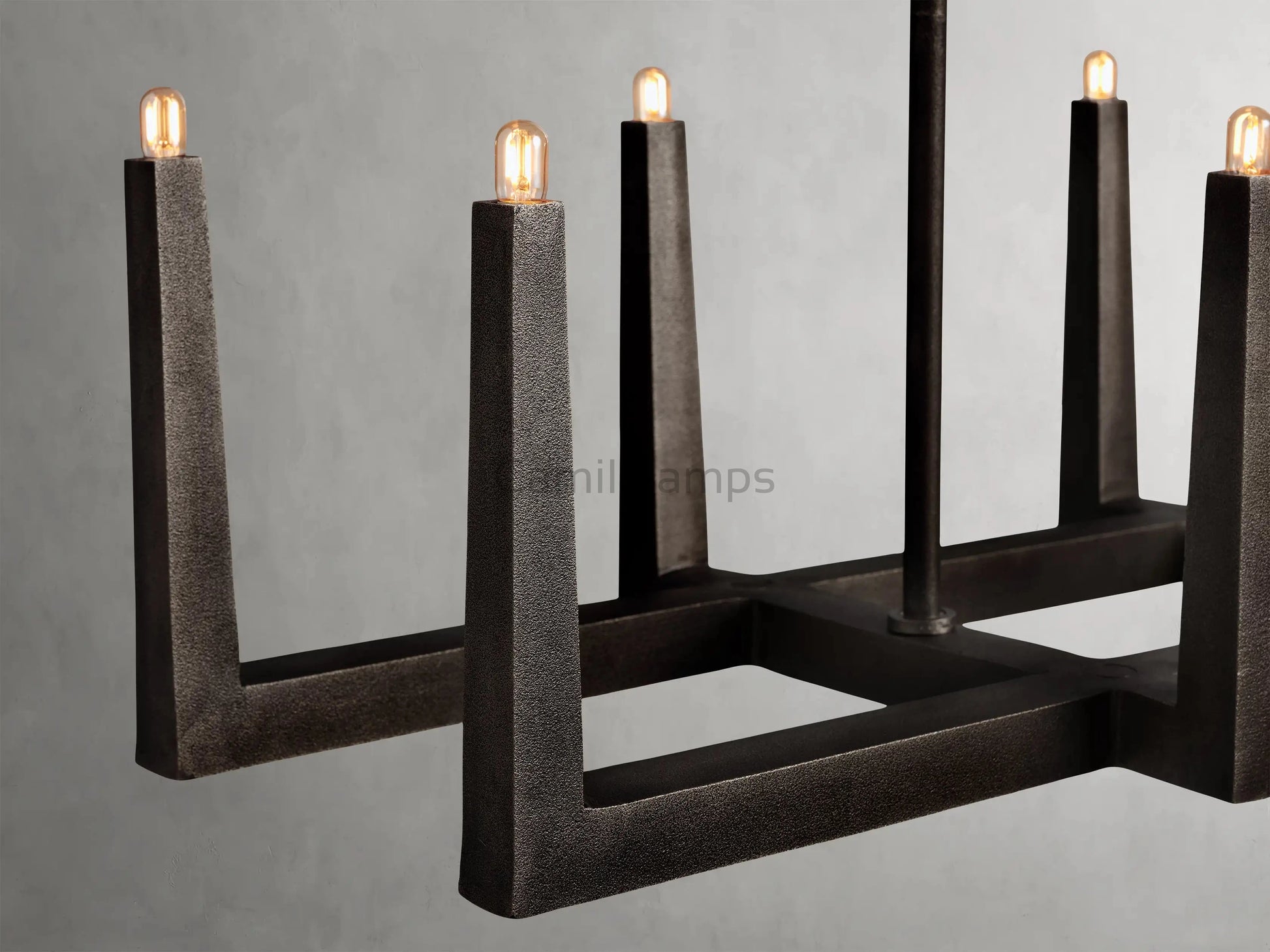 Emmet Linear Chandelier 48''60''72''W - Camilalamps - CA-954H125