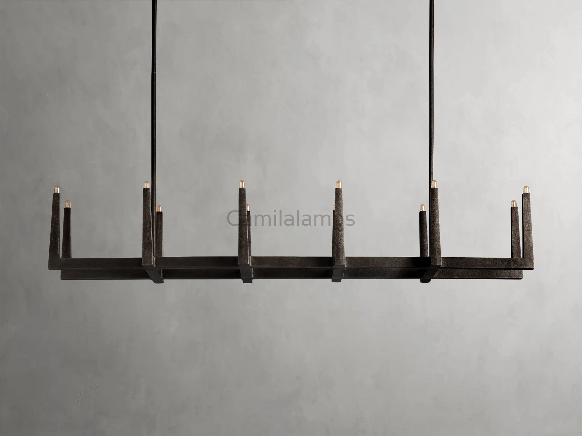 Emmet Linear Chandelier 48''60''72''W - Camilalamps - CA-954H125