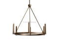 Emmet Round Chandelier 42''54'' - Camilalamps - CA-954H122