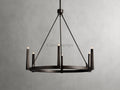 Emmet Round Chandelier 42''54'' - Camilalamps - CA-954H123