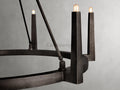 Emmet Round Chandelier 42''54'' - Camilalamps - CA-954H123