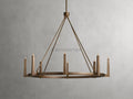 Emmet Round Chandelier 42''54'' - Camilalamps - CA-954H122