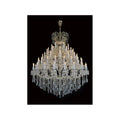 Empire candlestick Royal Crystal chandelier 60” - Camilalamps - EMP - 1