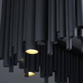 Emrys Rectangle Black Chandelier - Camilalamps - CAM1714
