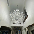 Extra Large European - style Multi - layers Candle Luxury Crystal Chandelier Gold Art Foyer/Staircase Decorative Light Fixture - Camilalamps - Ca-1X059