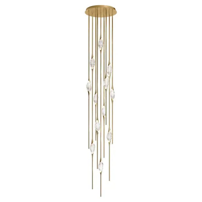 Pezzo Crystal Chandelier 21" H - Camilalamps - CA - CH2562502